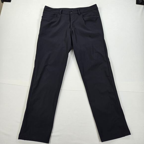 Lululemon ABC Classic Fit Pants in Black Men's Size 34 - Picture 3 of 9